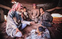 Besök hos beduiner vid Wadi Musa