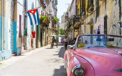 Charmiga kvarter i Havanna