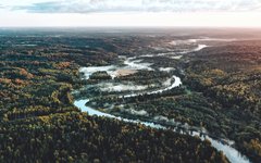 Mäktiga Gauja nationalpark