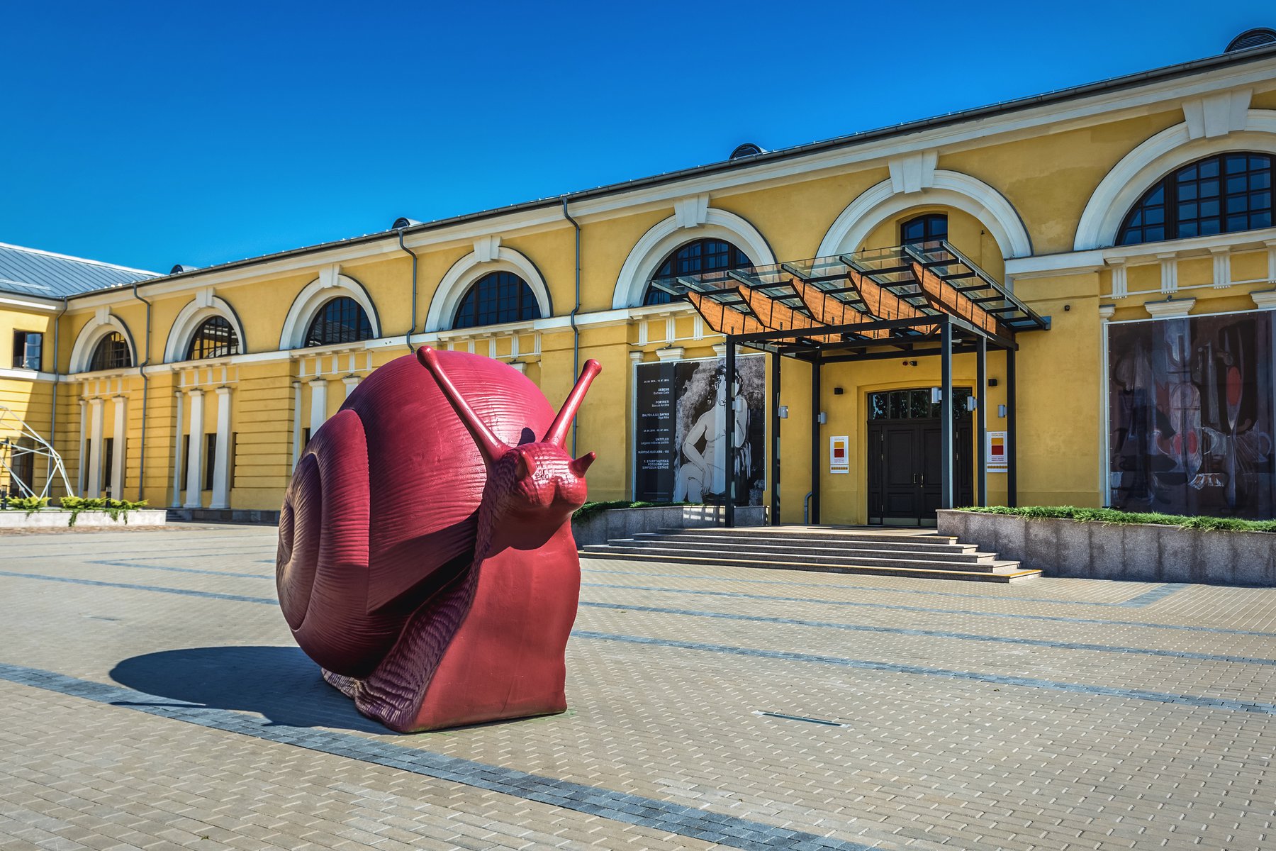 Fantastiska Mark Rothko konstmuseum i Daugavpils