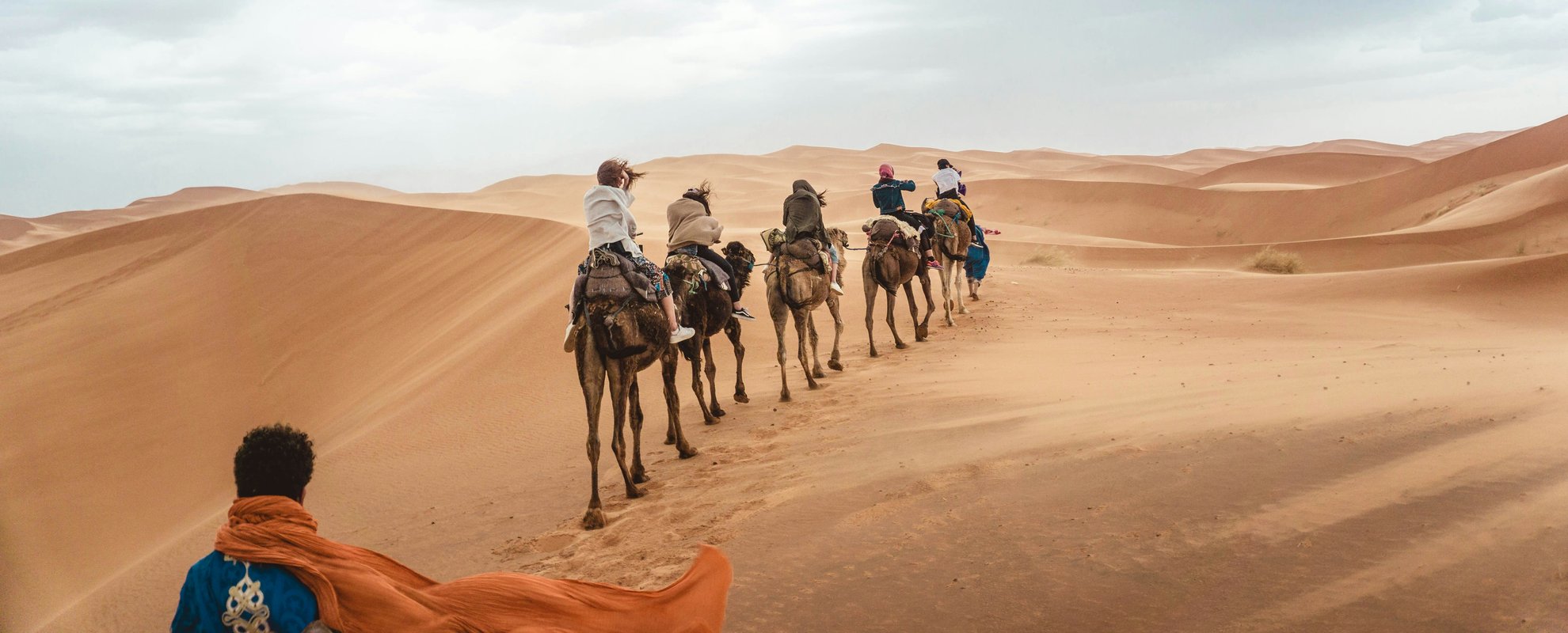 Magiska sanddynor vid Merzouga