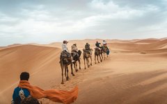 Magiska sanddynor vid Merzouga