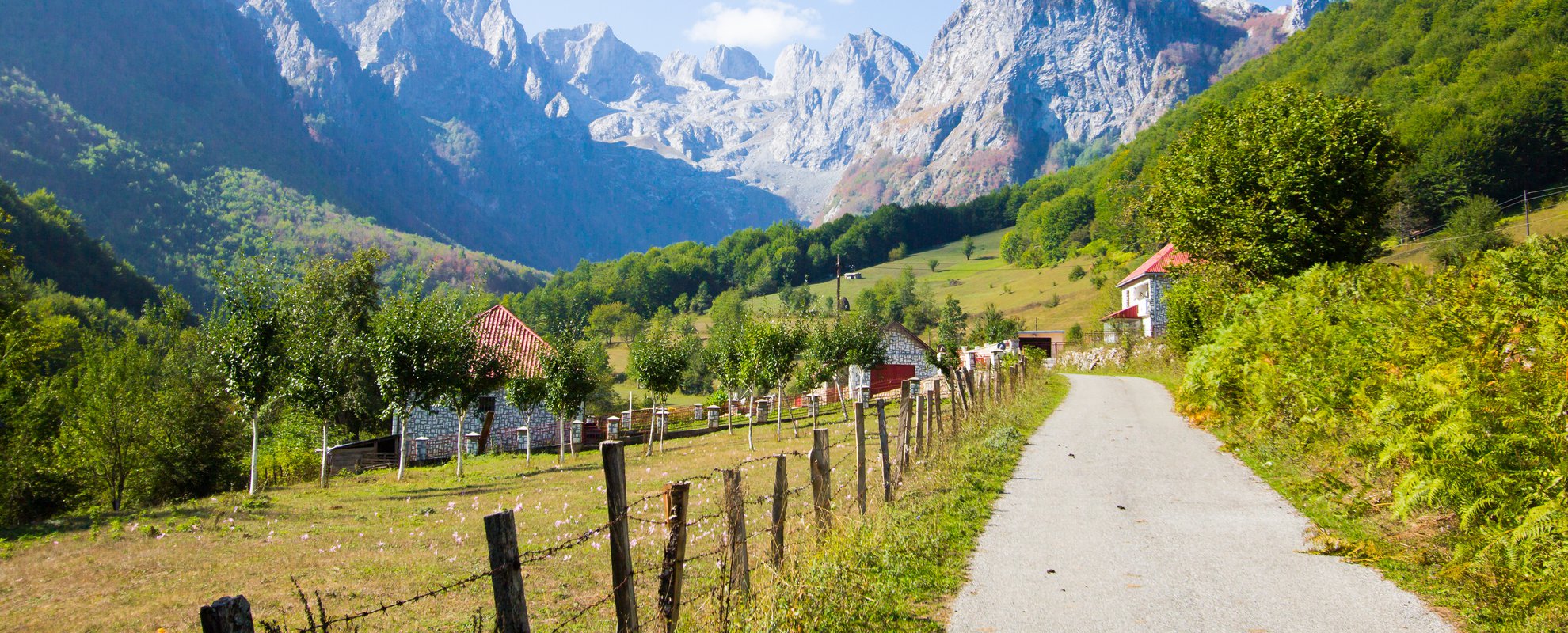 I Grbajadalen i de Albanska alperna har tiden stått stilla