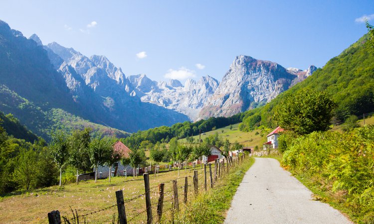 I Grbajadalen i de Albanska alperna har tiden stått stilla