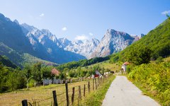 I Grbajadalen i de Albanska alperna har tiden stått stilla