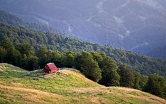 Vacker vandring i nordöstra Montenegro