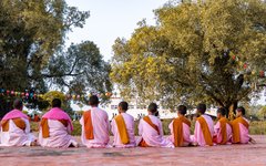 Resa Nepal Lumbini munkar