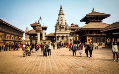 Vackra världsarvet Bhaktapur