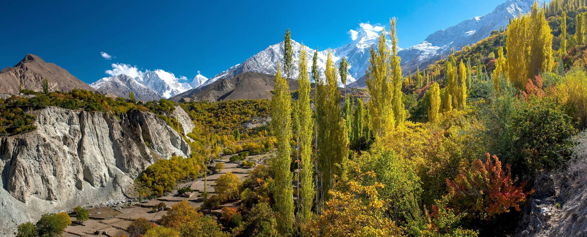 Resa Pakistan Hunza hösten