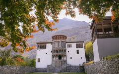 Det mäktiga palatset vid Khaplu