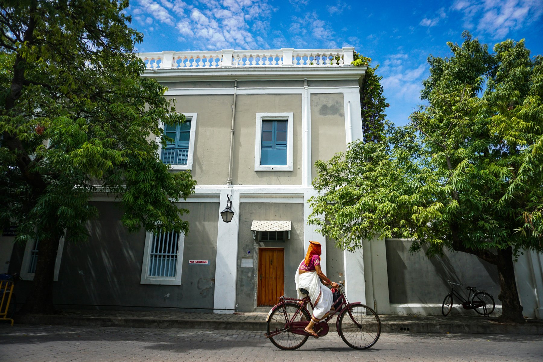 Njut av den gamla koloniala charmen i Pondicherry