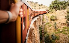 Du gör nio tågresor under resan genom Rajasthan och Gujarat