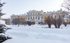 Saint Petersburg i vinterskrud