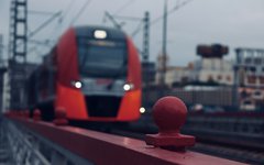 Tåg från Moskva mot Volgograd
