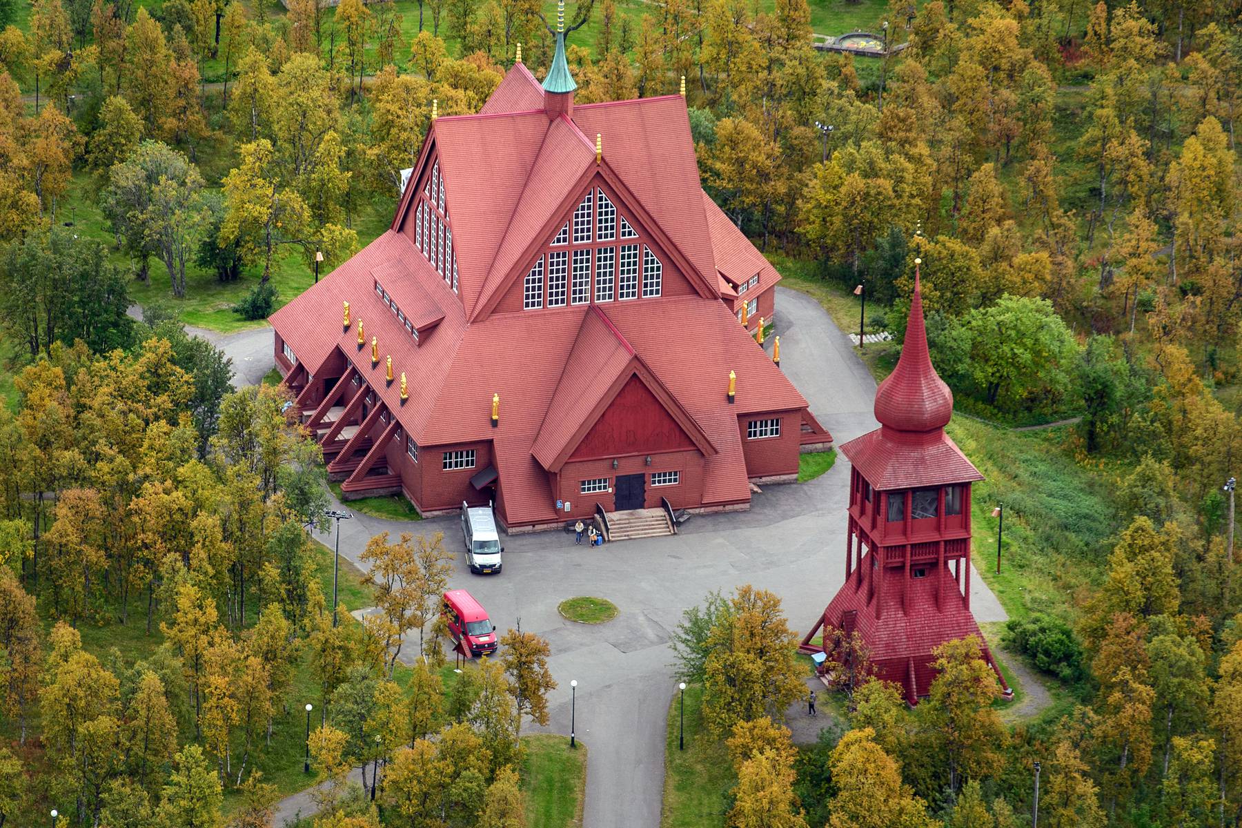 Kyrkan i Kiruna är framröstad till Sveriges vackraste byggnad