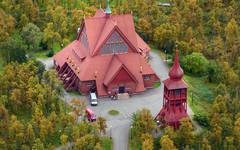 Kyrkan i Kiruna är framröstad till Sveriges vackraste byggnad