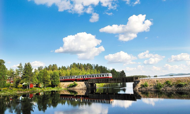 Inlandsbanan är en upplevelse i sig.