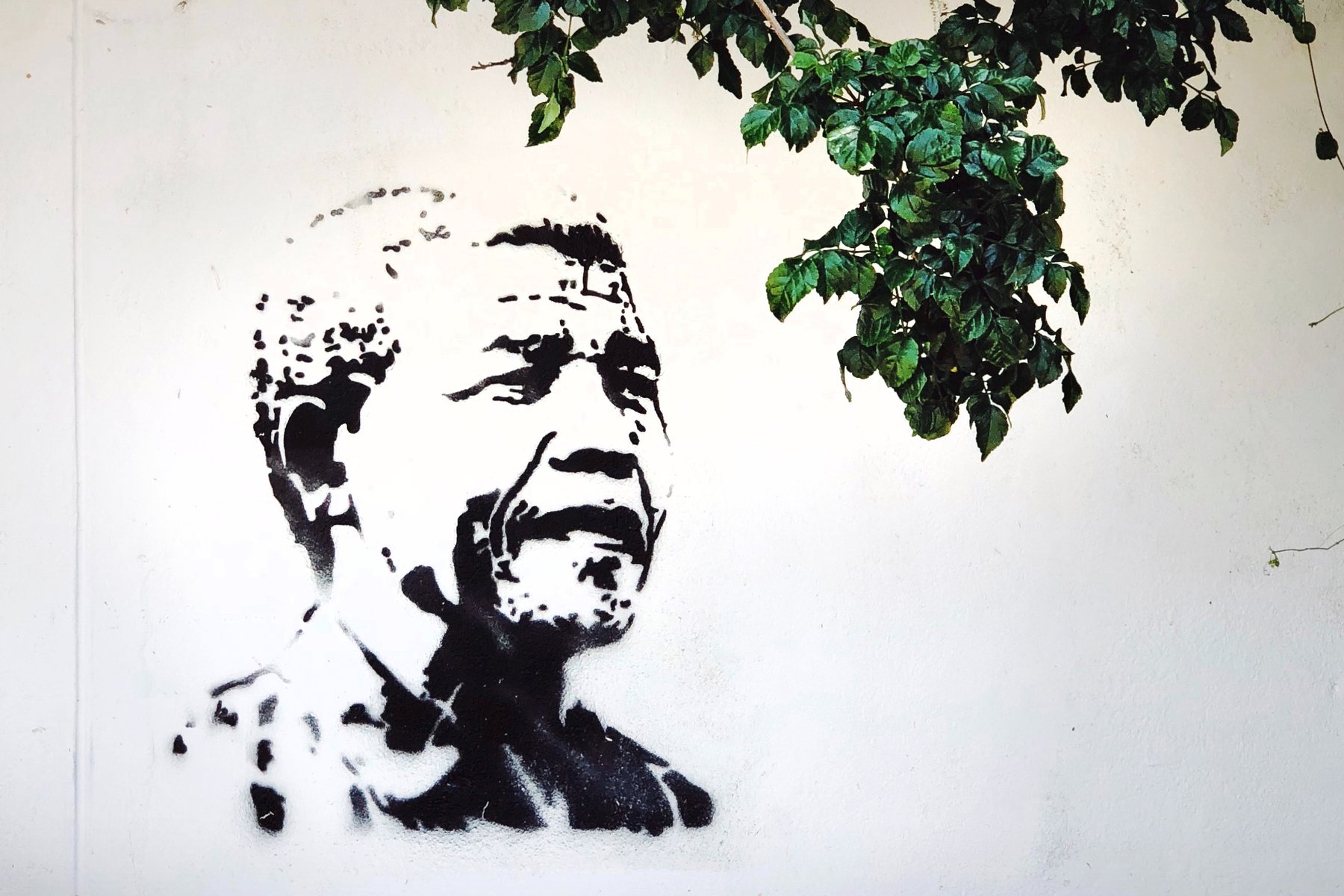 Överallt gör sig Mandela påmind