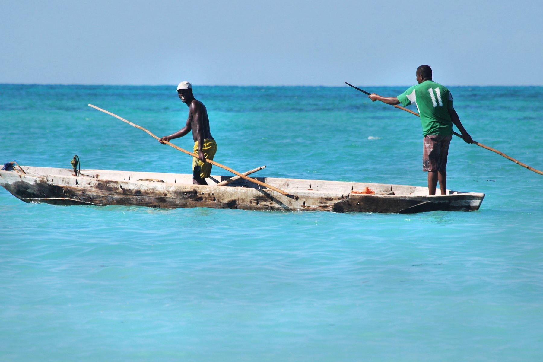 Njtut av stränder och bad på Zanzibar