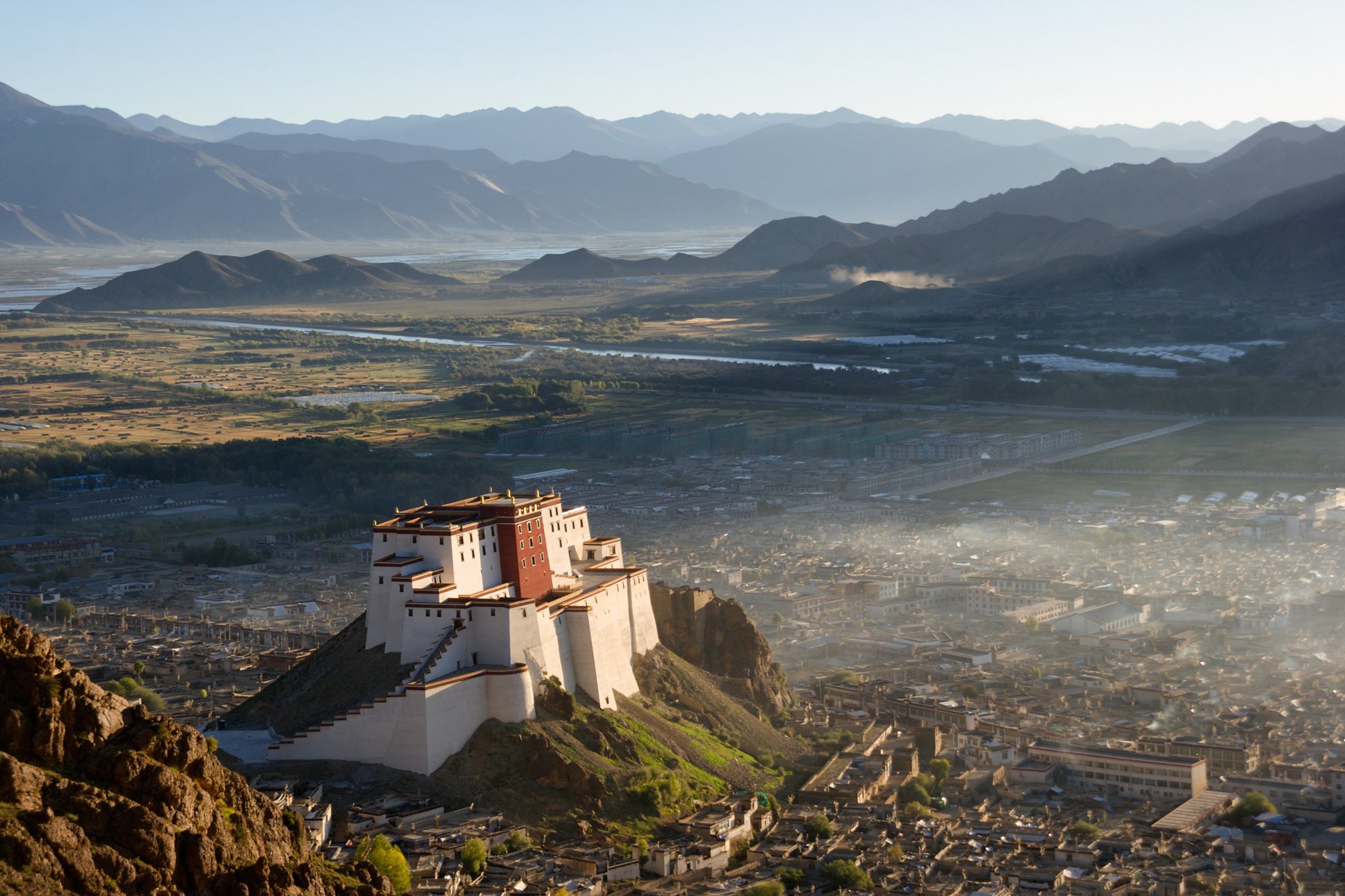Shigatse Dzong har traditionellt varit Panchen Lamas bostad