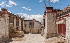 Resa Tibet historiska Gyantse