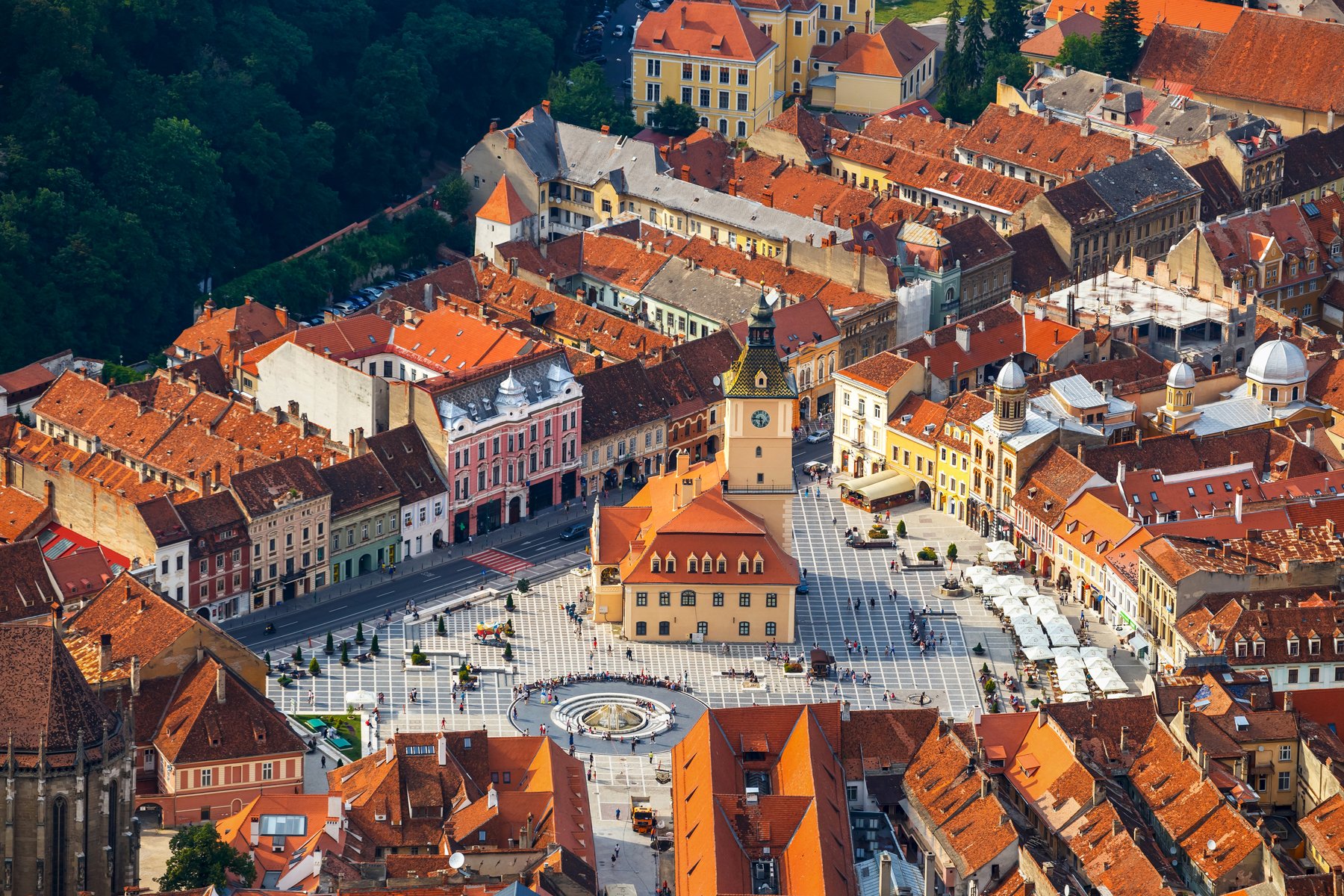 Vackra Brasov med sin bevarade arkitektur