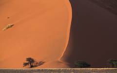 Världens högsta sanddyner finns vid Sossusvlei