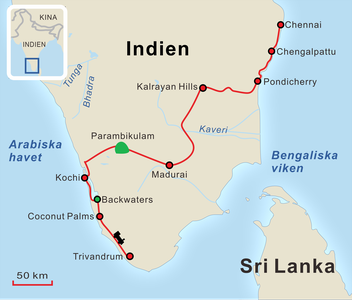Södra Indien 2024