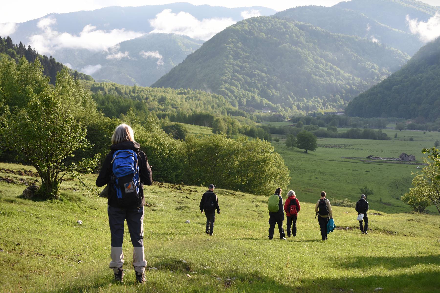 Vacker vandring i Piatra Craiului