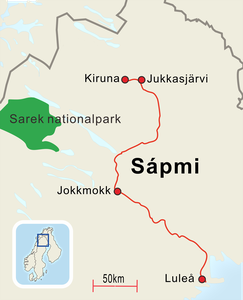 Vinter i Sápmi