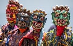 Fantastiska masker under festivalen