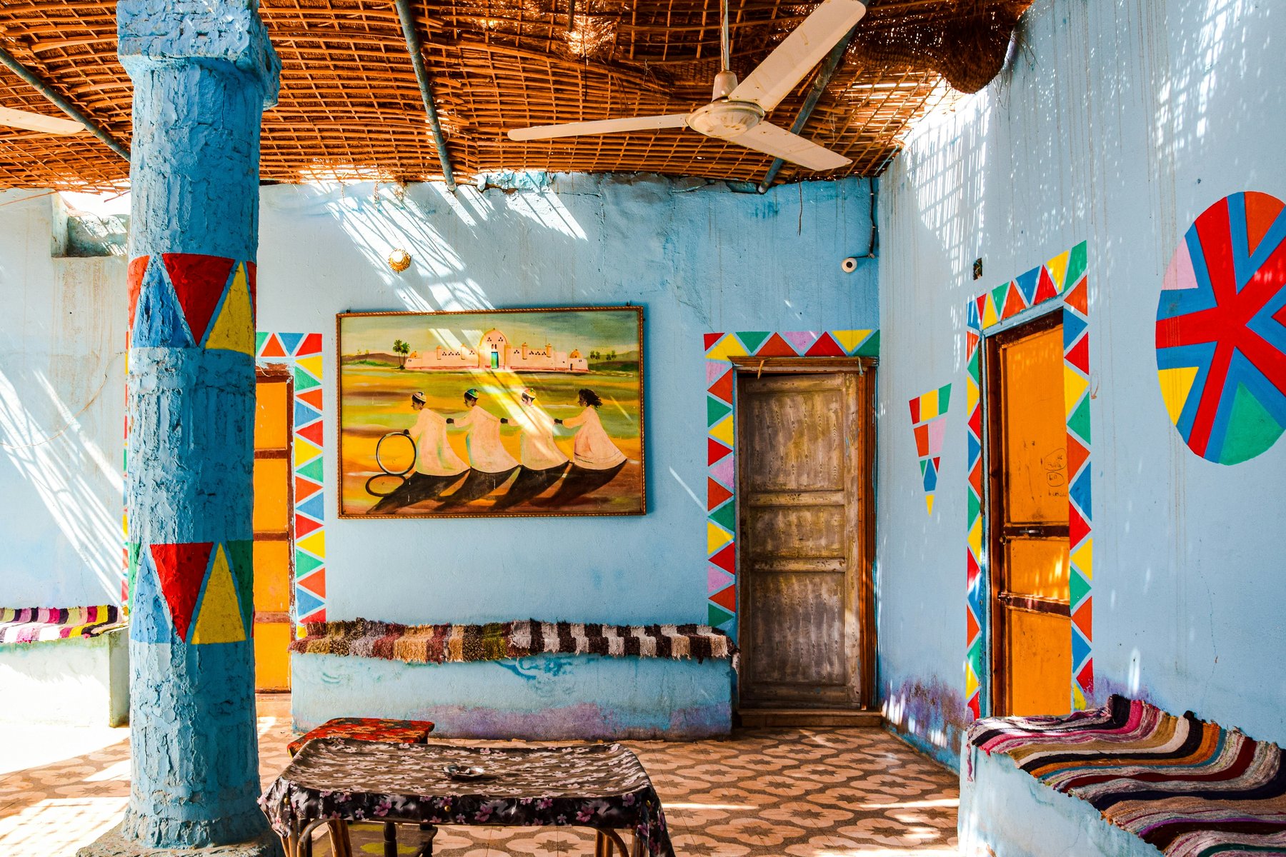 Du bor hos en nubisk familj på ön Elefantine vid Aswan