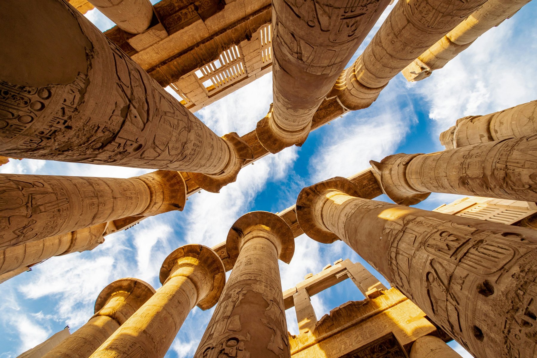 Karnaktemplet vid Luxor