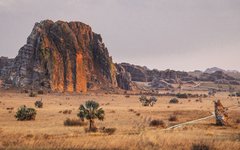 Isalo nationalpark med sin växlande natur