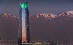 Gran Torre Santiago, den högsta byggnaden i Latinamerika